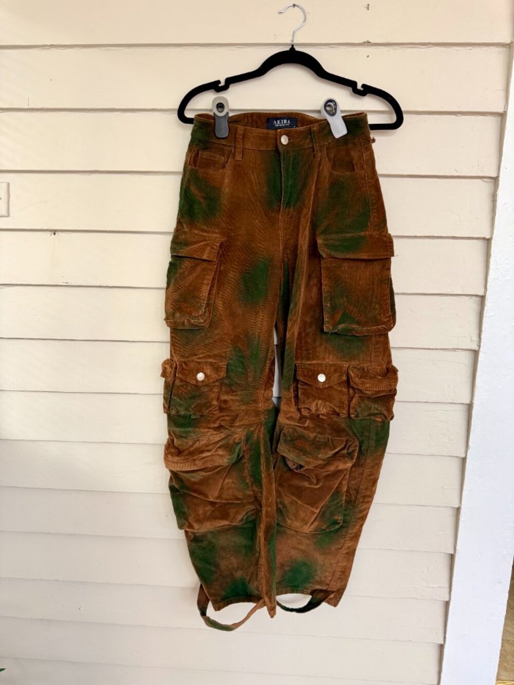 AKIRA Ozuna Corduroy Cargo Pants - Picture 7 of 8
